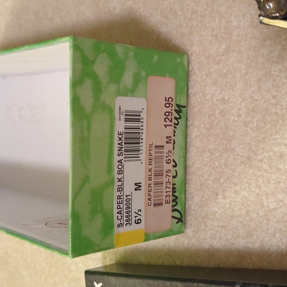 Sam Edelman Caper Boa Snake with Jewel Embellishment Flats (Sz 6.5) - Picture 4 of 4